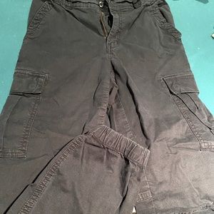 American Eagle black cargo pants size small